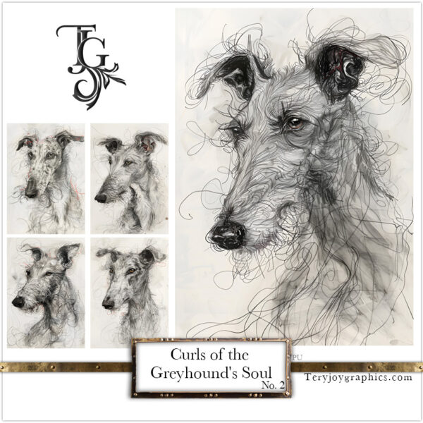 Curls of the Greyhound's Soul No.2