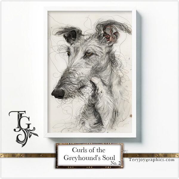 Curls of the Greyhound's Soul No.2 - Image 2