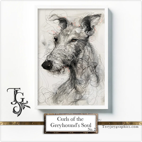 Curls of the Greyhound's Soul No.2 - Image 3