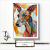 Greyhound Elegance Collage - Image 8