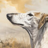 Greyhound in the Desert Palette No.1 - Image 10