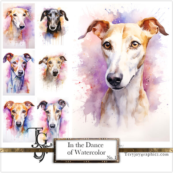 In the Dance of Watercolor No.1