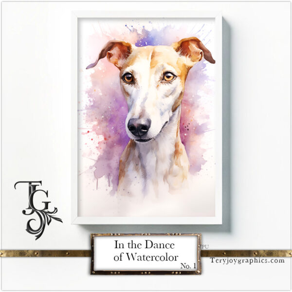 In the Dance of Watercolor No.1 - Image 6