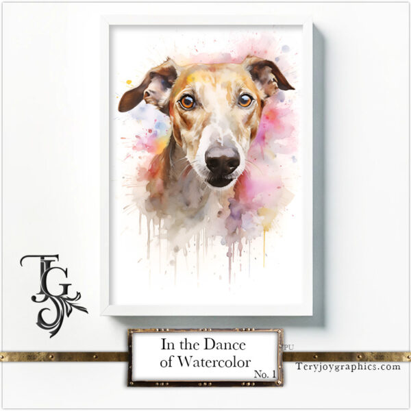 In the Dance of Watercolor No.1 - Image 5