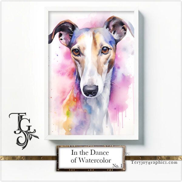In the Dance of Watercolor No.1 - Image 3