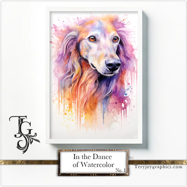 In the Dance of Watercolor No.1 - Image 9