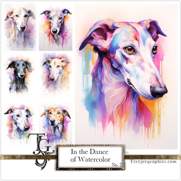 In the Dance of Watercolor No.2