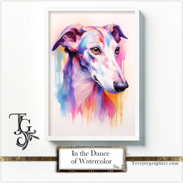 In the Dance of Watercolor No.2 - Image 5