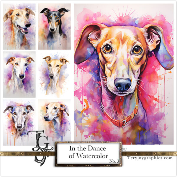 In the Dance of Watercolor No.3