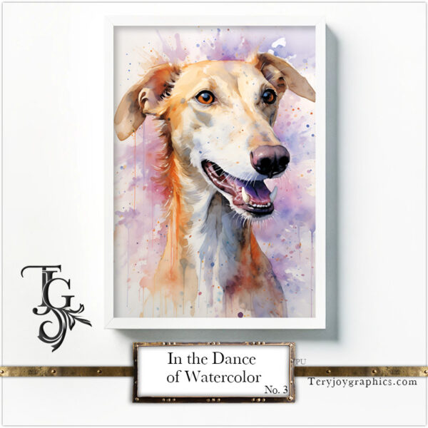 In the Dance of Watercolor No.3 - Image 2
