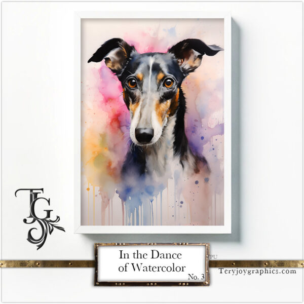 In the Dance of Watercolor No.3 - Image 8