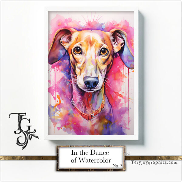 In the Dance of Watercolor No.3 - Image 6