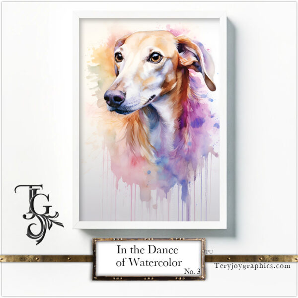 In the Dance of Watercolor No.3 - Image 5