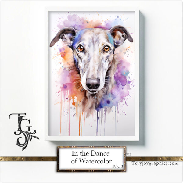 In the Dance of Watercolor No.3 - Image 4