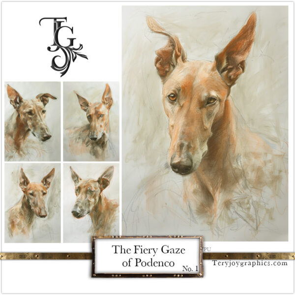 The Fiery Gaze of Podenco No.1