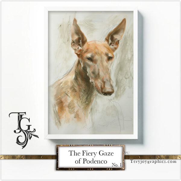 The Fiery Gaze of Podenco No.1 - Image 2