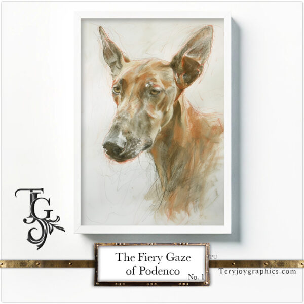 The Fiery Gaze of Podenco No.1 - Image 5