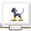 Yellow Pup in the Rain - Image 9