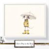 Yellow Pup in the Rain - Image 6