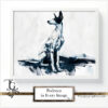 Podenco images in a variety of artistic techniques, from the 'Podenco in Every Image No. 1' digital art series.