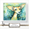 Podenco images in a variety of artistic techniques, from the 'Podenco in Every Image No. 2' digital art series.