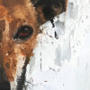 Podenco images in a variety of artistic techniques, from the 'Podenco in Every Image No. 2' digital art series.
