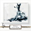 Podenco images in a variety of artistic techniques, from the 'Podenco in Every Image No. 3' digital art series.