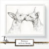 Podenco images in a variety of artistic techniques, from the 'Podenco in Every Image No. 3' digital art series.
