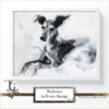 Podenco images in a variety of artistic techniques, from the 'Podenco in Every Image No. 4' digital art series.