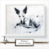 Podenco images in a variety of artistic techniques, from the 'Podenco in Every Image No. 4' digital art series.