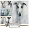 Azure Reflection of a Greyhound's Soul No.5